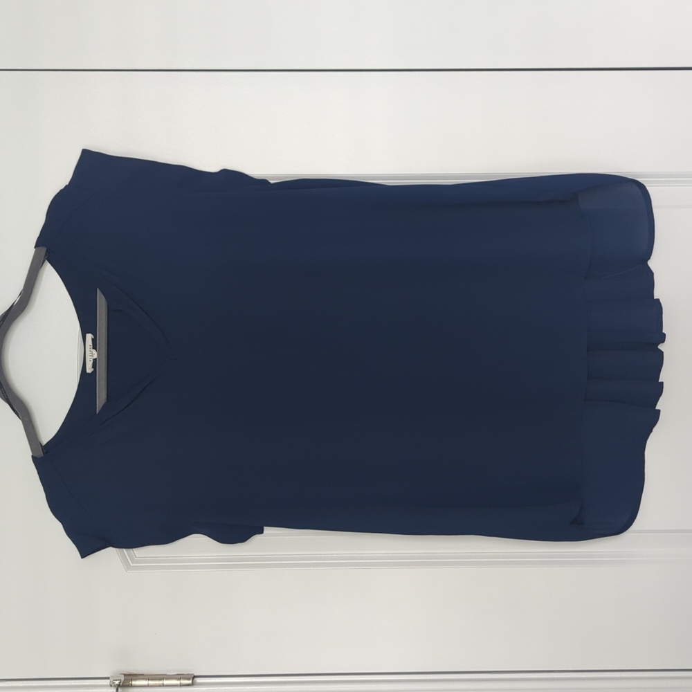Pleione Navy Blue Blouse